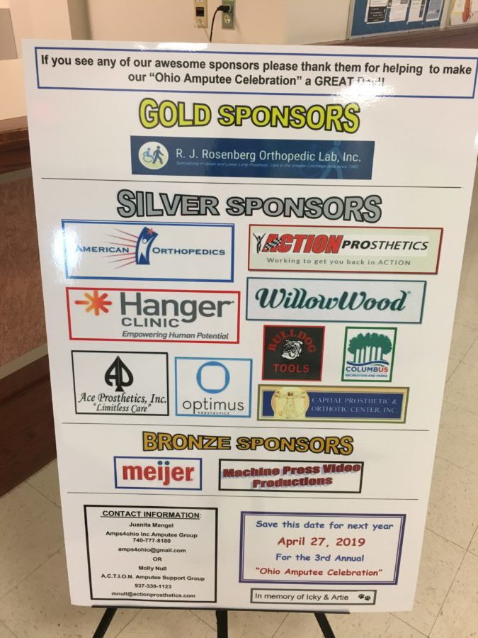 Action Prosthetics a SILVER Sponsor!