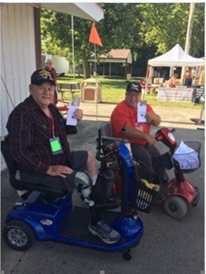 A.C.T.I.O.N. Member, Dennis Wilson, Winner at Local Event!