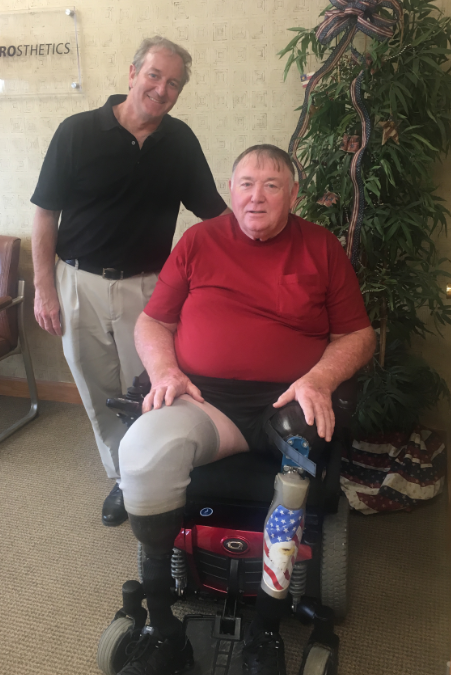 Action Prosthetics Honors Veteran – Patient, Mike Clark!