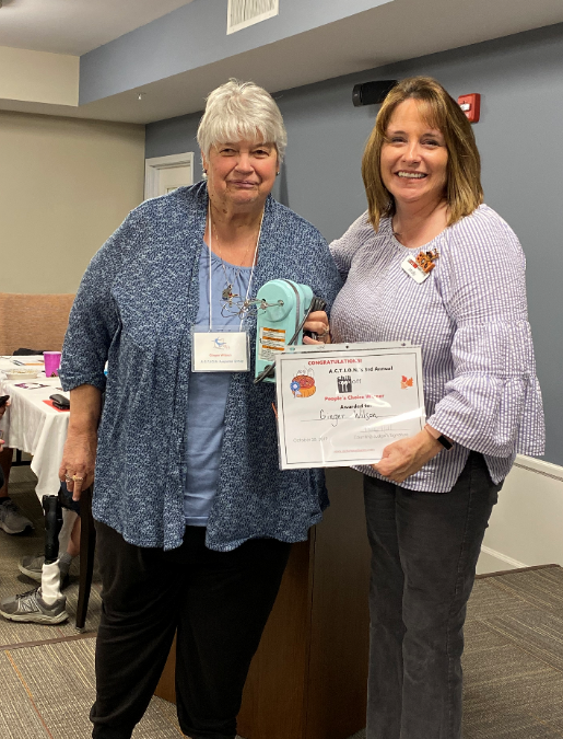 Ginger Wilson won the People’s Choice Best Chili for the 2nd Year in a Row!
