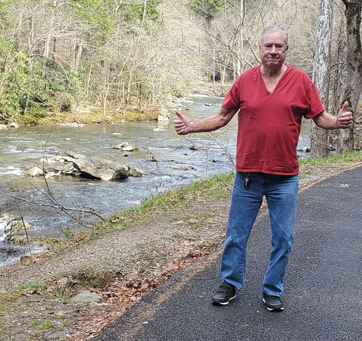 Patient, Mike Sanders, Inspires Us to Get Outside and Move!