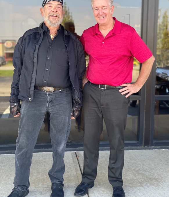 We salute our Veteran – Patient, Dave Friesthler!
