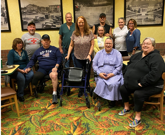 A.C.T.I.O.N. Met at Marion’s on April 25th!