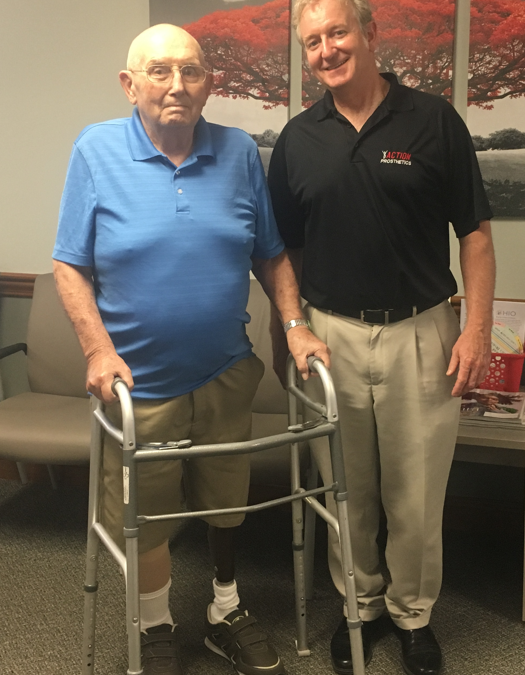 Action Prosthetics Salutes our Veteran – Patient, Richard Baker!