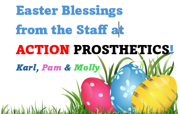 Happy Easter from Action Prosthetics!