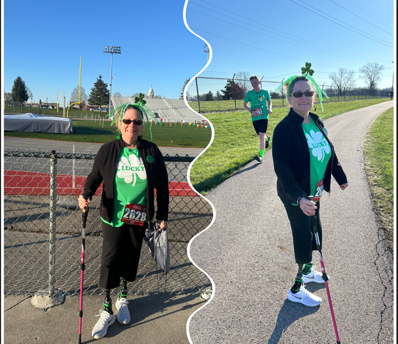 Our Patient Liaison Participated in the Shamrock Shuffle 5K!